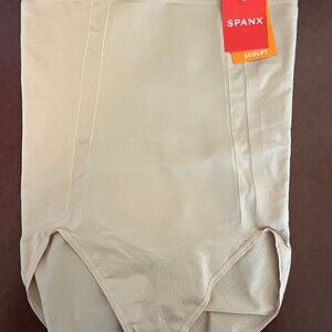 NWT Spanx High Waisted Brief - Medium, Soft Nude